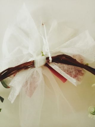 SCONTATA🌸Corona/Ghirlanda GRANDE d fiori finti