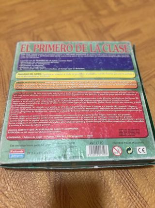 El primero de la clase juego de mesa año 1987