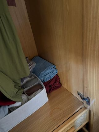 Armario mimbre grande