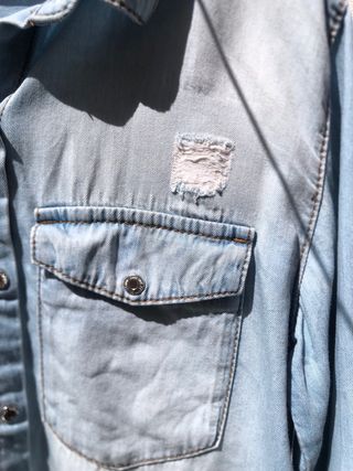 Camisa vaquera niña