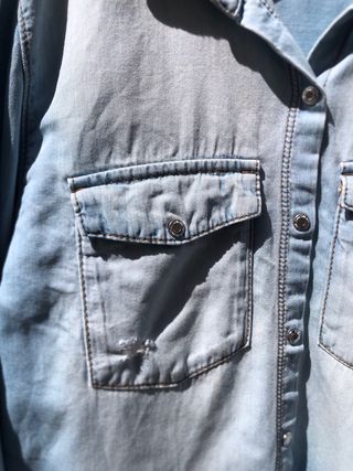 Camisa vaquera niña