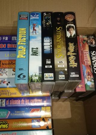 Lote de 42 películas en VHS