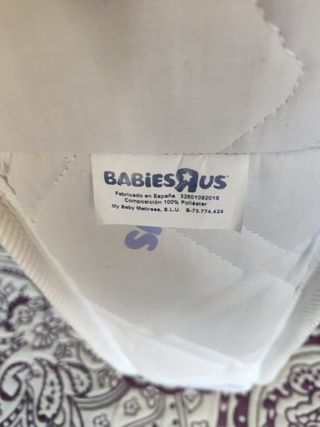 Colchon cuna convertible bebe 140x70x15 marca Babi