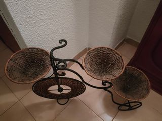 Bicicleta forja decoración