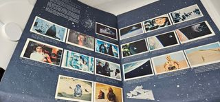 ALBUM STAR WARS GUERRA GALAXIAS PACOSA COMPLETO