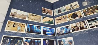 ALBUM STAR WARS GUERRA GALAXIAS PACOSA COMPLETO
