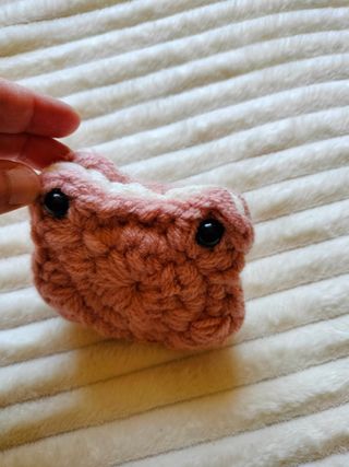 Biscotto rana amigurumi