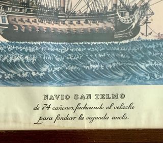 LÁMINAS ANTIGUAS DE NAVÍOS