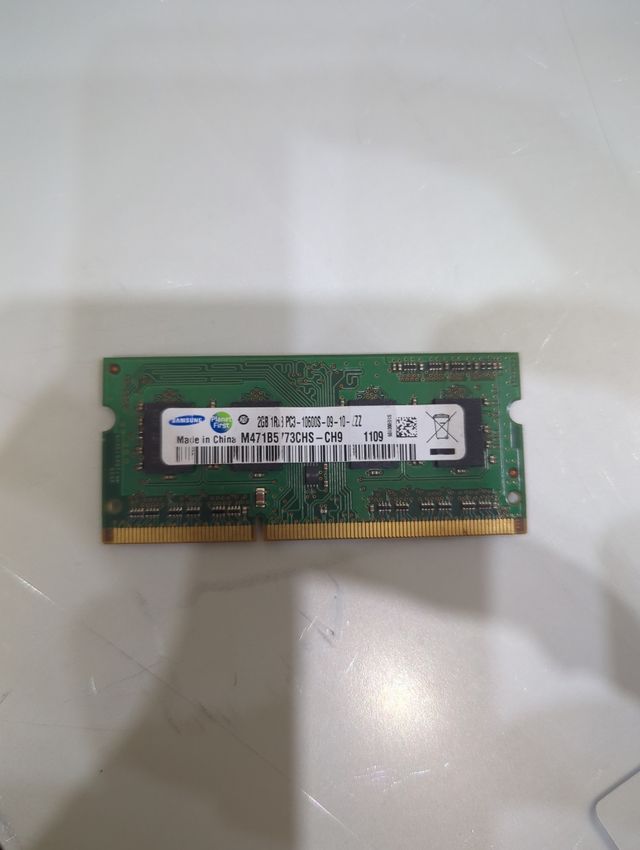 Ram portátil DDR3 2gb