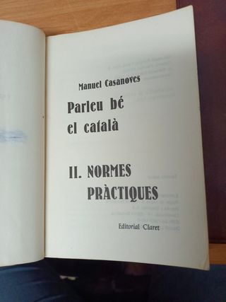 Normes pràctiques parleu bé el català
