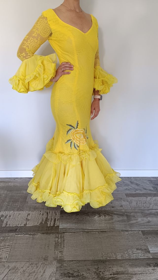 Traje flamenca talla 38