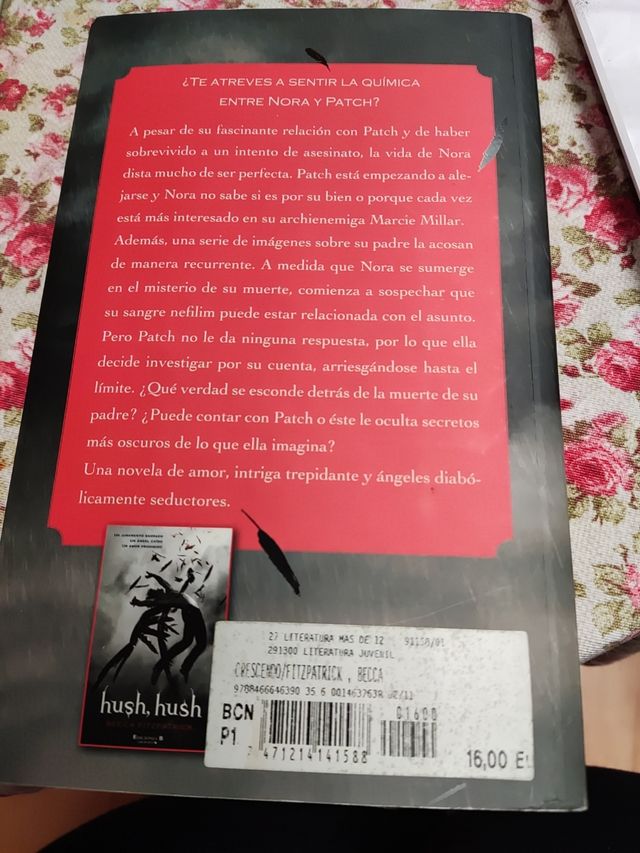 Saga Hush Hush de Beca Fitzpatrick