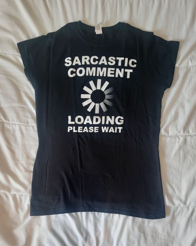 Camiseta negra mujer