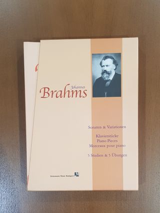 Partitura Brahms piano