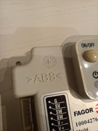Termo gas natural Fagor 14 litros