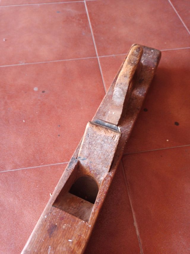 Garlopa cepillo antiguo