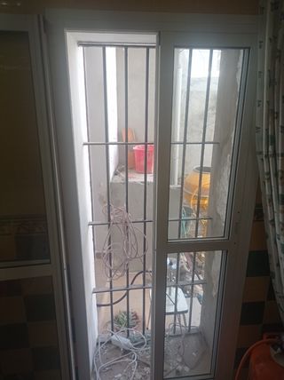 Ventana cierro aluminio cristal