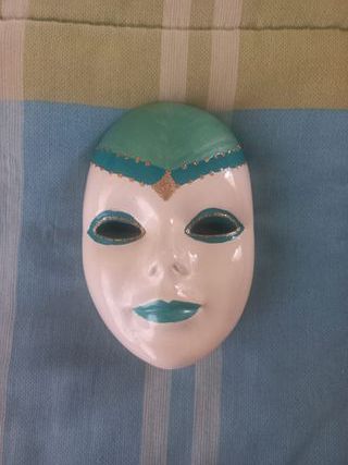 Máscaras Venecianas pintadas a mano cerámica