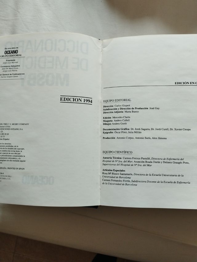 Diccionario de medicina mosby