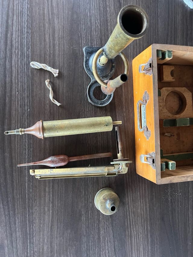 Ebulliometro Malligand antico