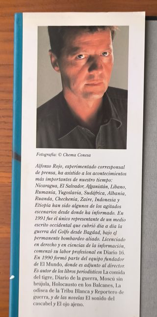 Novela negra "Instinto animal", Alfonso Rojo