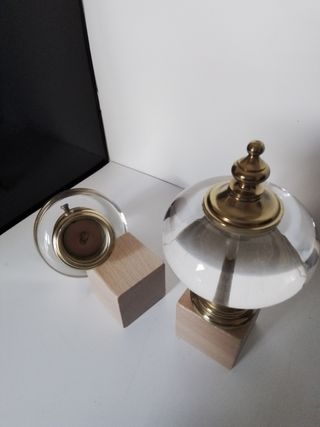 Terminales para barras de cortinas