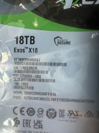 Seagate Enterprise ST18000NM004J disco duro#5E0RCR