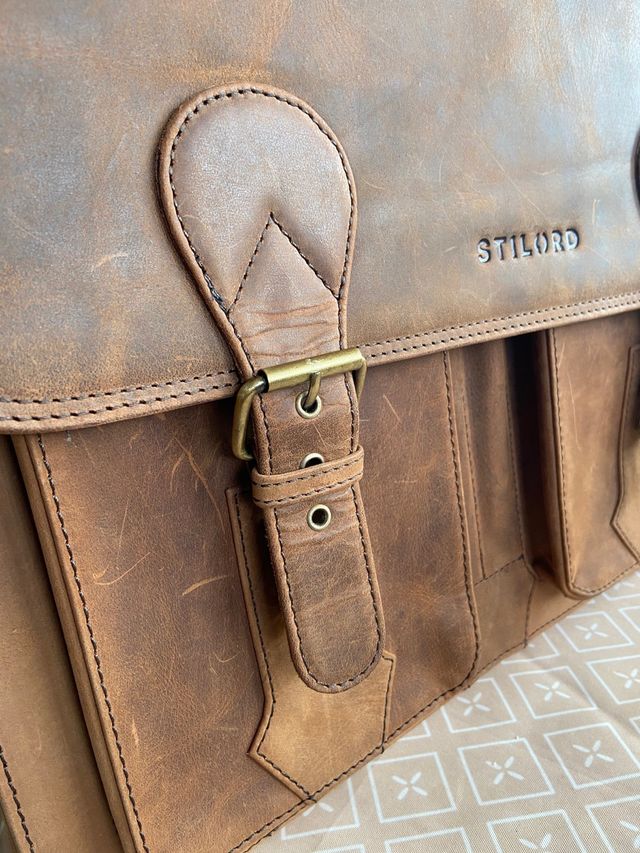 Maletín Cuero Stilord