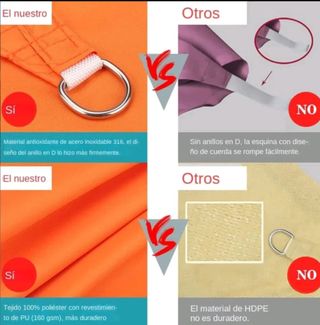 Toldo 3m x 5m