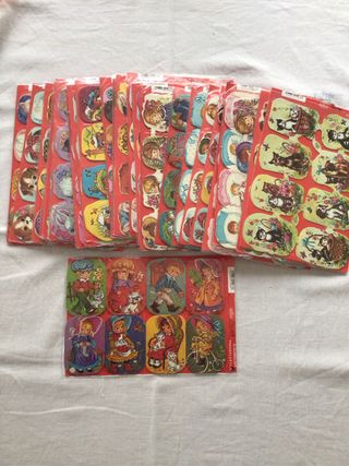 Laminas cromos troquelados kruger