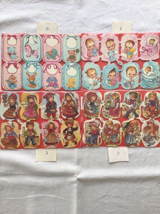 Laminas cromos troquelados kruger