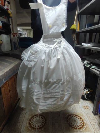 Cancan de fallera para niña de 3-4 años