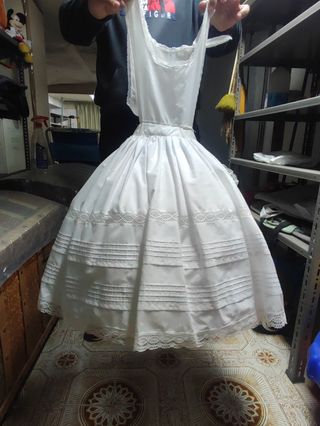 Cancan de fallera para niña de 3-4 años