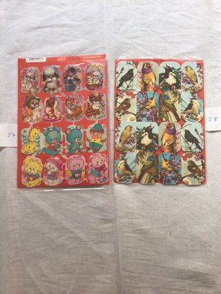 Laminas cromos troquelados kruger