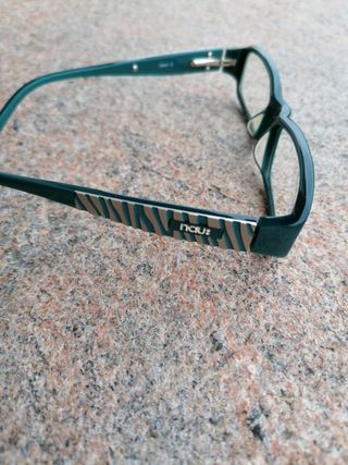Montatura occhiali verde azzurro