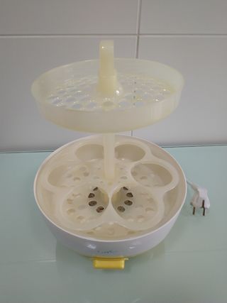 Esterilizador de biberones con vapor Sterisano