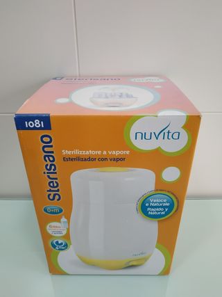 Esterilizador de biberones con vapor Sterisano