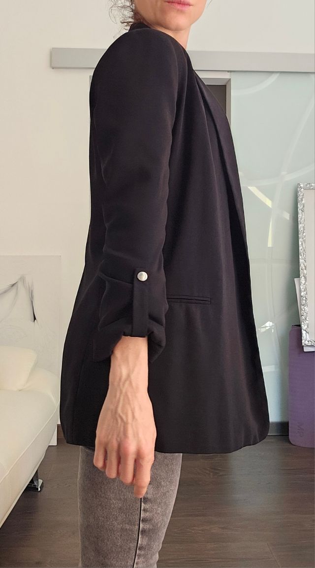 Blazer maniche 3/4 Bershka