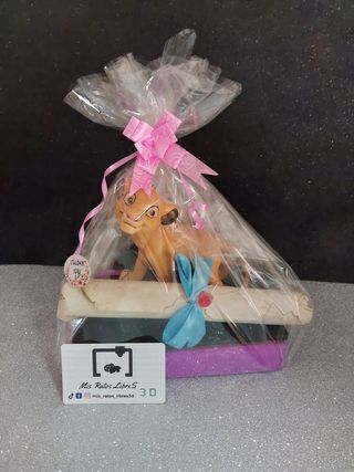 Llave Disney +soporte +cajita