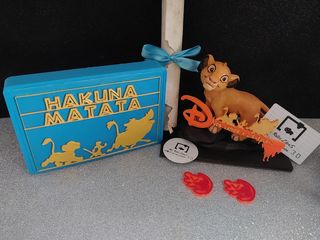 Llave Disney +soporte +cajita