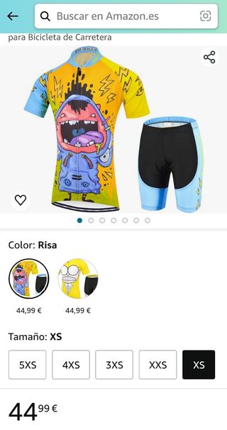 Traje, maillot de niño