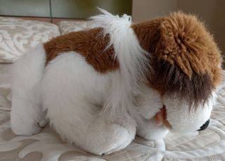 Peluche de perro San Bernardo
