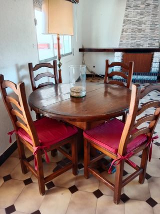 Mesa madera maciza