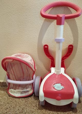 carrito/sillita muñeco bebe juguete (marca Nenuco)