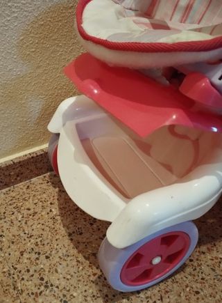 carrito/sillita muñeco bebe juguete (marca Nenuco)