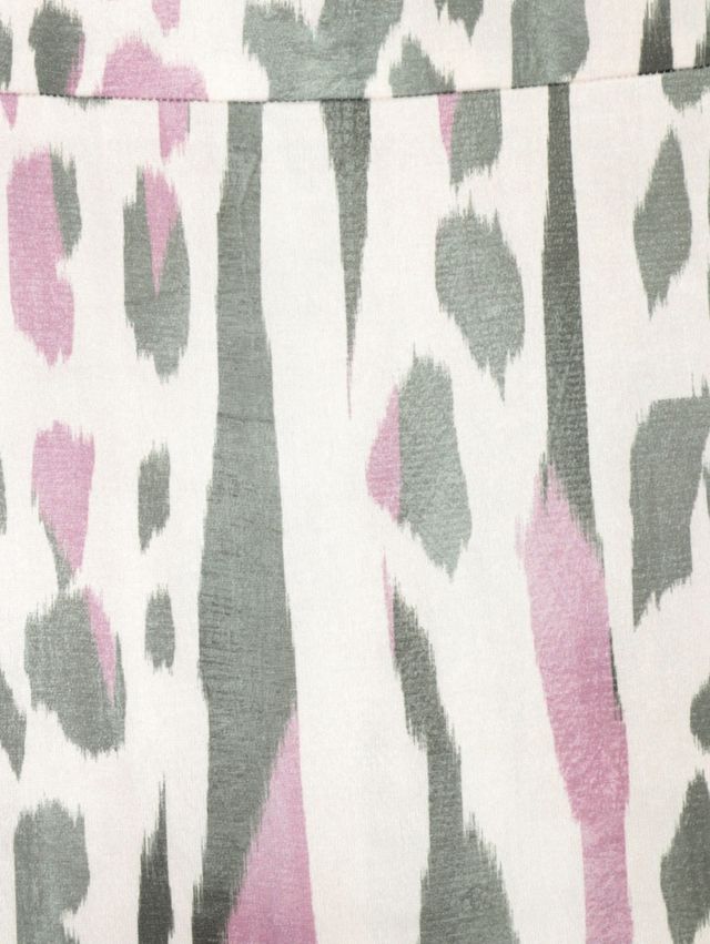 Falda larga animal print