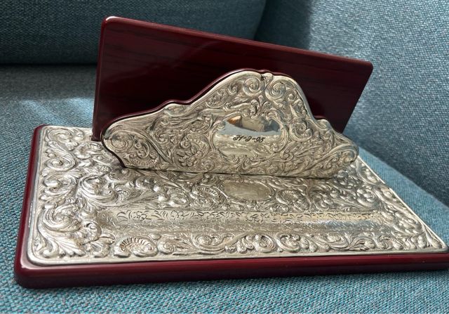 PORTACARTAS PLATA FALCO