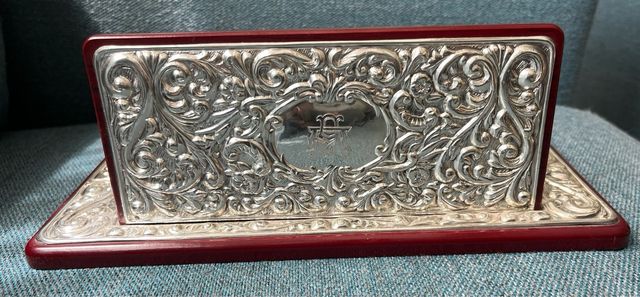 PORTACARTAS PLATA FALCO