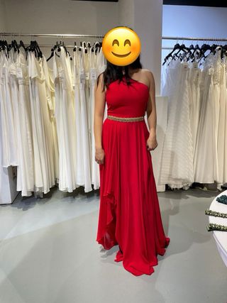 Vestido Boda Rojo