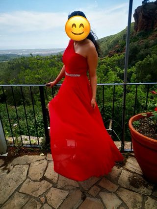 Vestido Boda Rojo